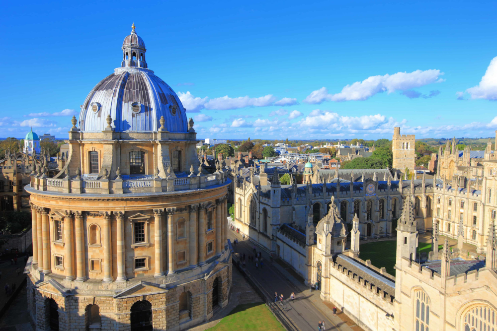 Oxford university campus exterior - prestigious academic architecture